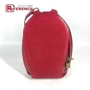 Louis Vuitton Epi Mabillon Backpack Leather Castilian Red
